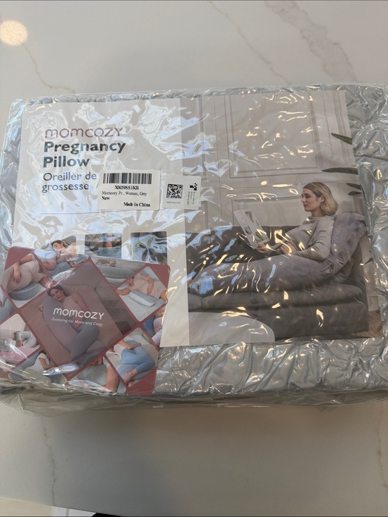 Momcozy Other - Momcozy Gray Pregnancy Pillow - Supportive Maternity Body Pillow